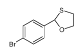 (2R)-2-(4-bromophenyl)-1,3-oxathiolane结构式