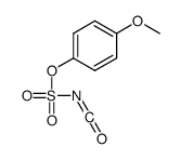 (4-methoxyphenyl) N-(oxomethylidene)sulfamate结构式
