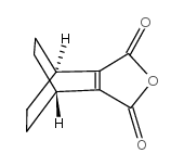 双环[2.2.2]锌-2-烯-2,3-二羧酸酐结构式