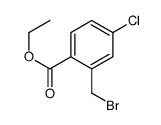 Ethyl 2-(bromomethyl)-4-chlorobenzoate Structure