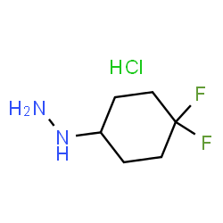 (4,4-二氟环己基)肼盐酸盐结构式