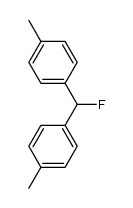 4,4'-dimethylbenzhydryl fluoride结构式