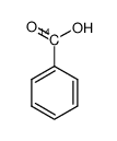 苯甲酸-羧基-14C结构式