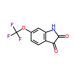 6-(三氟甲氧基)靛红结构式