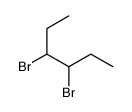 3,4-dibromohexane Structure