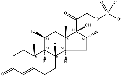 Dexamethasone Sodium Phosphate EP Impurity H Structure