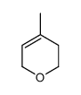 3,6-dihydro-4-methyl-2H-pyran Structure