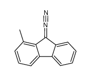 1-methyl-9-diazofluorene Structure
