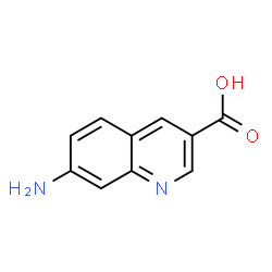 7-氨基喹啉-3-羧酸结构式