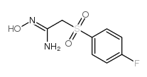 (苯磺酰基)乙酰胺肟结构式