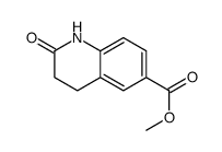 2-氧代-1,2,3,4-四氢喹啉-6-羧酸甲酯结构式