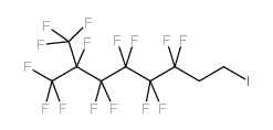 1H,1H,2H,2H-1-碘全氟(7-甲基辛烷)结构式