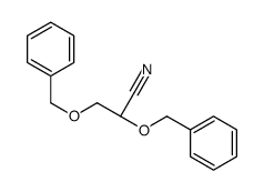 (2S)-2,3-bis(phenylmethoxy)propanenitrile Structure