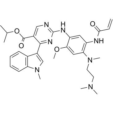 Mobocertinib结构式