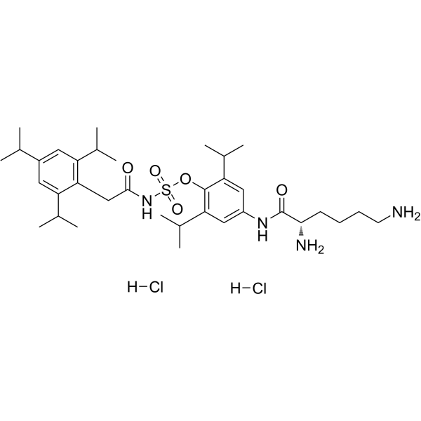ACAT-IN-10 dihydrochloride Structure
