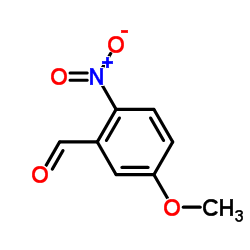 5-甲氧基-2-硝基苯甲醛结构式