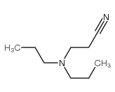 Propanenitrile,3-(dipropylamino)-结构式