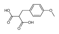 2-(4-methoxybenzyl)malonic acid Structure
