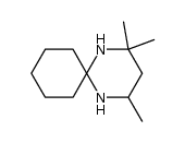 2,2,4-trimethyl-1,5-diaza-spiro[5.5]undecane结构式