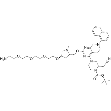 K-Ras ligand-Linker Conjugate 6结构式