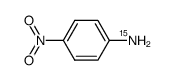 p-nitroaniline-15N Structure