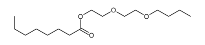 2-(2-butoxyethoxy)ethyl octanoate Structure