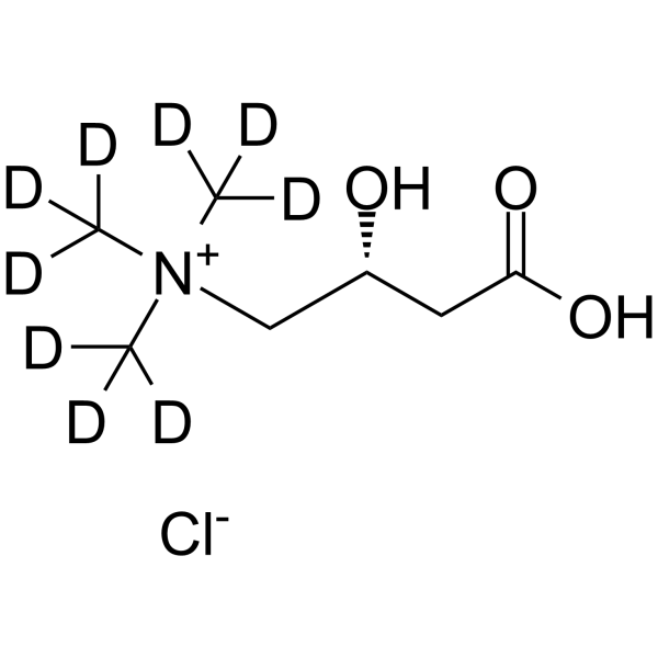 L-Carnitine-d9 chloride Structure