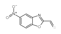 5-NITRO-2-THIOMETHYL BENZOXAZOLE结构式