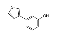 3-thiophen-3-ylphenol结构式