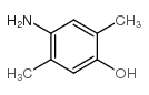 4-Amino-2,5-dimethylphenol Structure