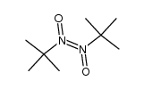 trans-dimer of 2-methyl-2-nitrosopropane Structure