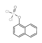 dichlorophosphonic acid-[1]naphthyl ester structure