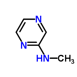 2-甲氨基吡嗪结构式