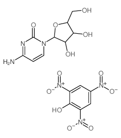 Cytidine, monopicrate Structure