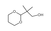2,2-dimethyl-3-hydroxypropionaldehyde trimethylene acetal结构式