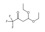 4,4-Diethoxy-1,1,1-trifluoro-2-butanone Structure