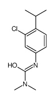 3-(3-chloro-4-propan-2-ylphenyl)-1,1-dimethylurea Structure