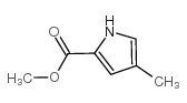 4-甲基吡咯-2-甲酸甲酯结构式