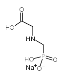 草甘膦钠结构式