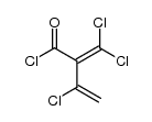 Trichlor-butadien-(1.3)-carbonsaeure-(2)-chlorid结构式