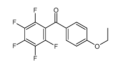 4-乙氧基-2,3,4,5,6-五氟二苯甲酮结构式