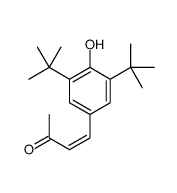 (E)-4-(3,5-ditert-butyl-4-hydroxyphenyl)but-3-en-2-one Structure