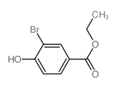 3-溴-4-羟基苯甲酸乙酯结构式