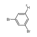 [5-(2)H]-1,3-dibromobenzene Structure