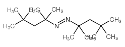2,2-偶氮(2,4,4-三甲基戊烷)结构式
