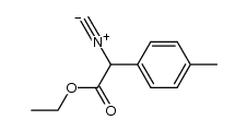 α-Isocyano-p-tolylessigsaeureethylester Structure