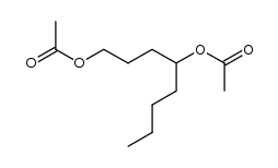 1,4-diacetoxy-octane结构式