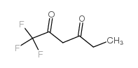 1,1,1-trifluorohexane-2,4-dione structure