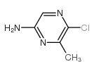 2-氨基-5-氯-6-甲基吡嗪结构式