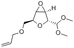 2,5:3,4-二脱水-6-O-2-丙烯基-L-塔洛糖二甲基缩醛结构式